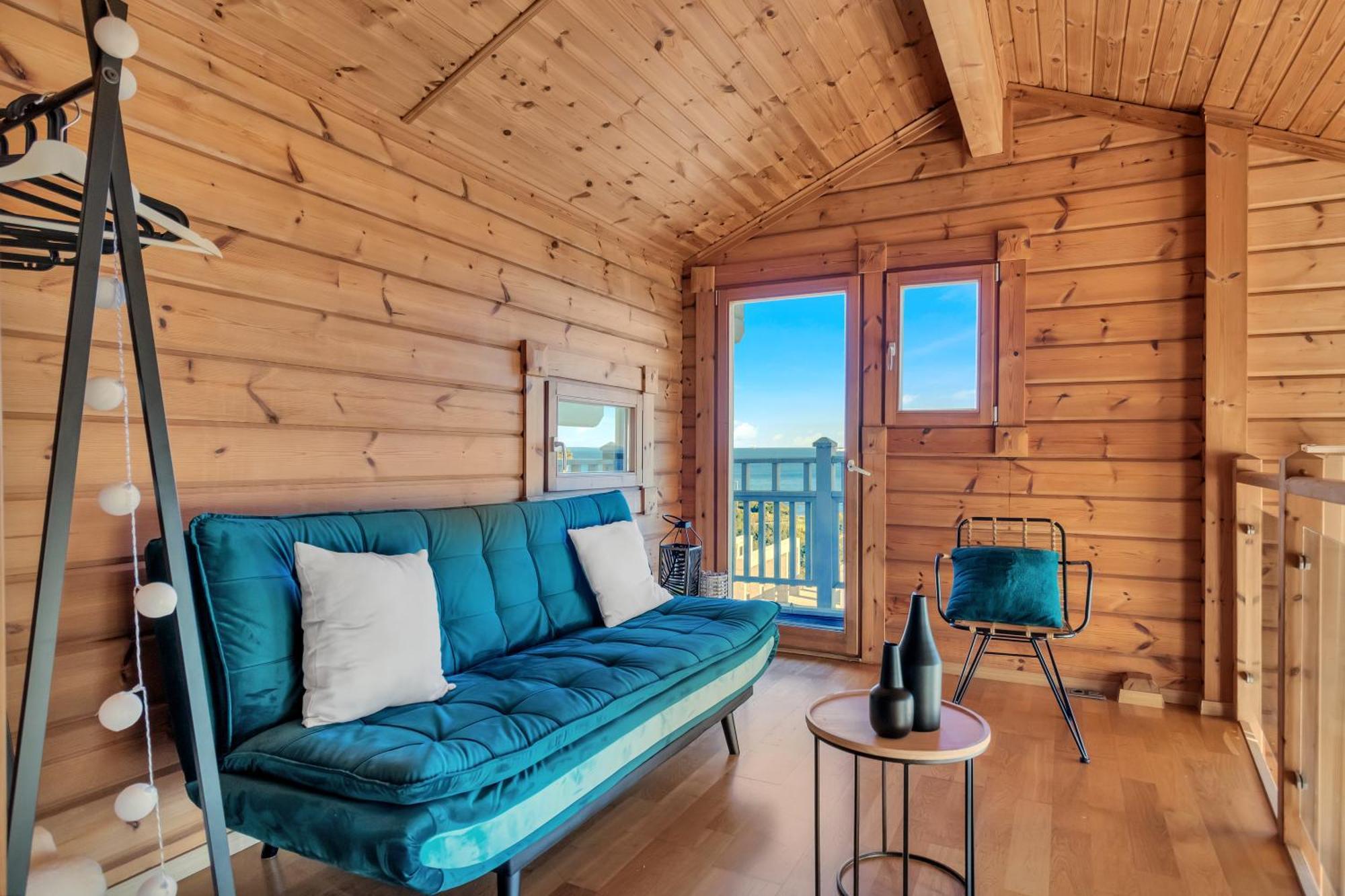 Increible Villa De Madera Con Vistas Al Mar アルヘシラス エクステリア 写真